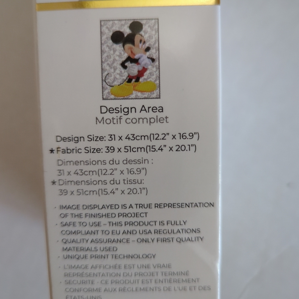 DIAMOND DOTZ Mickey Mouse Wonders Disney Diamond Painting Kit 12.20" x 16.93" - Picture 7 of 9